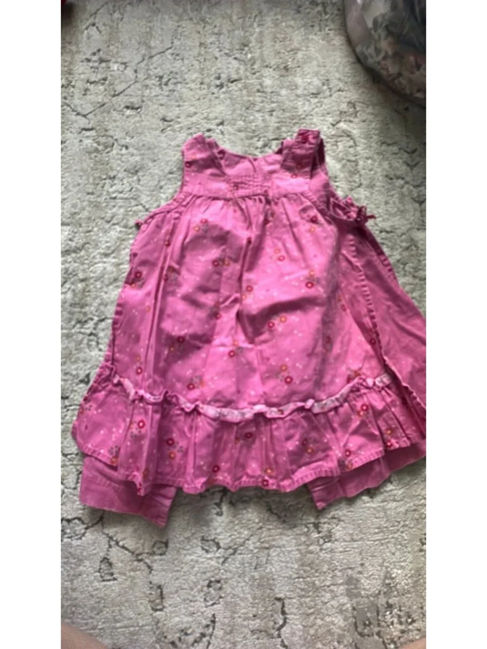 Vintage 2006 Gymboree pink dress two piece 18-24 months